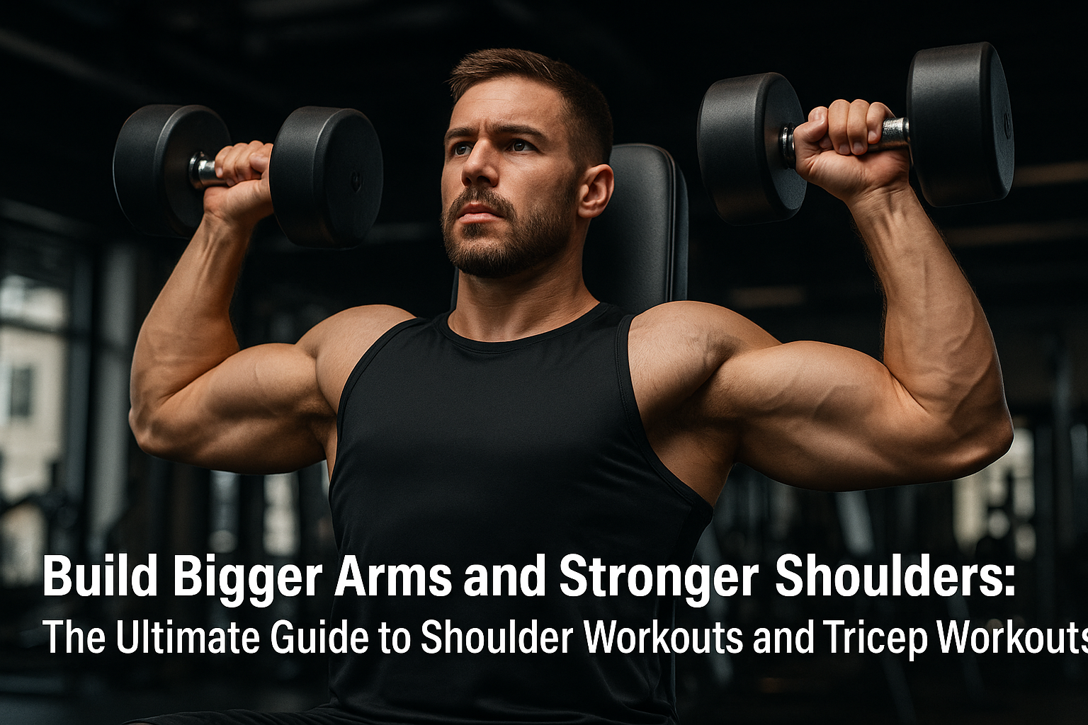 Build Bigger Arms and Stronger Shoulders: The Ultimate Guide to Shoulder Workouts and Tricep Workouts